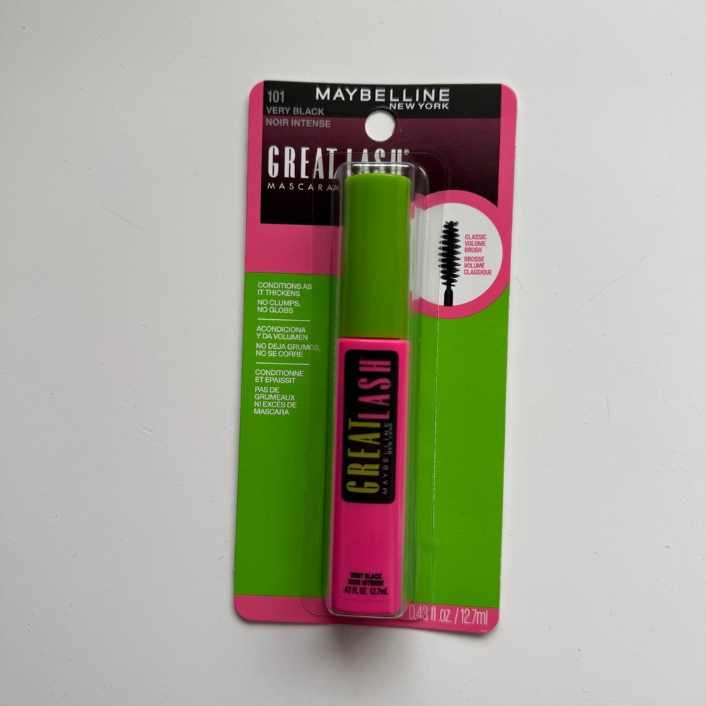 Maybelline Great Lash Mascara - Black and Pink
